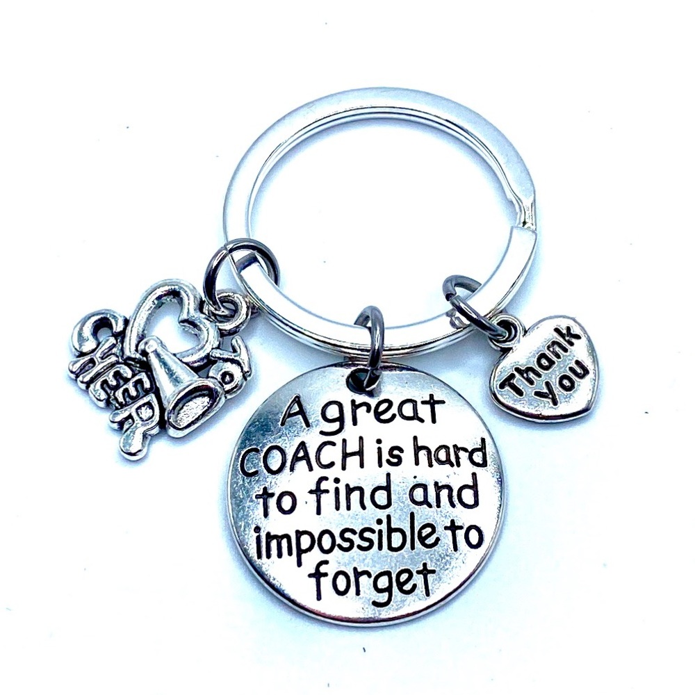 Cheerleading Coach Keychain Thank You Gift